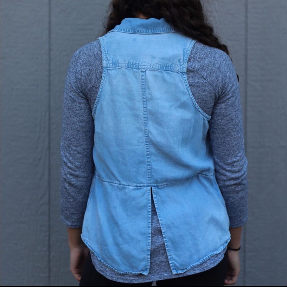 Denim vest